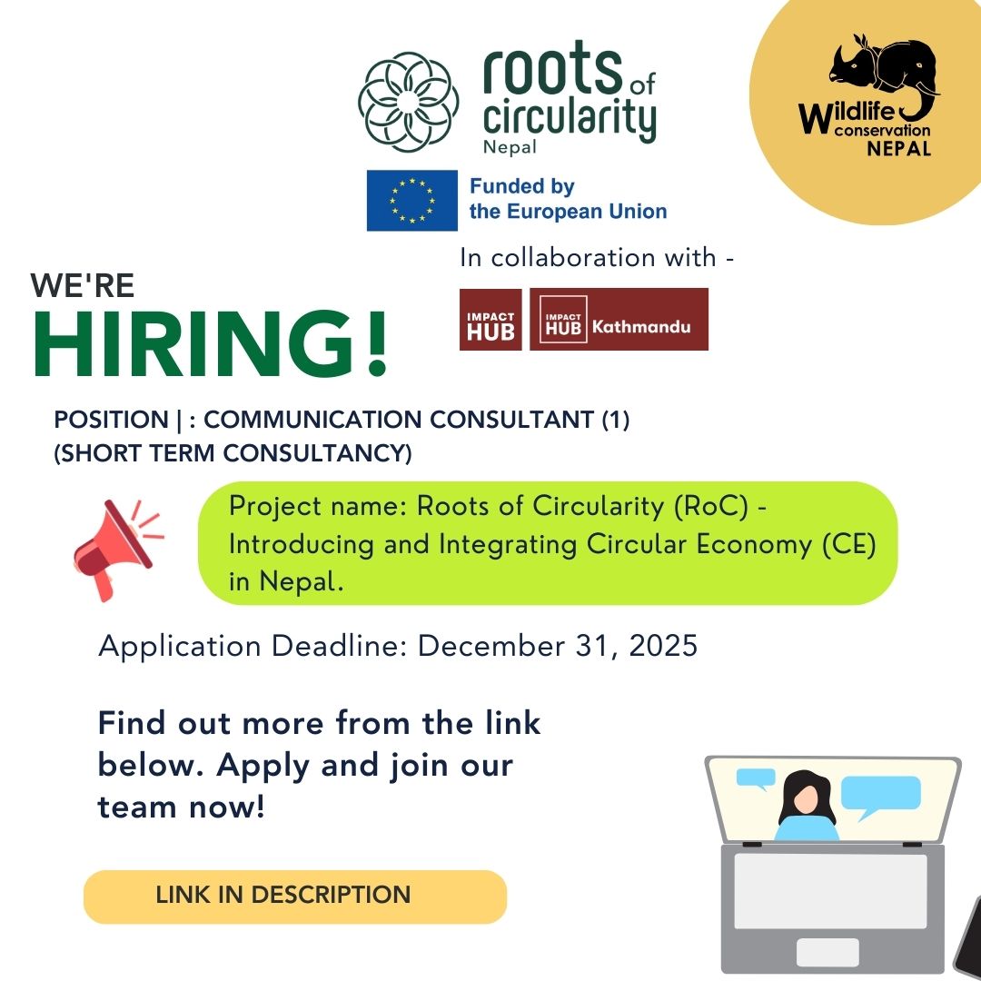 Vacancy Announcement for Communication Consultant